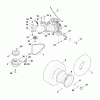 Viking Rasentraktoren MR 4082.0 Ersatzteile H - Getriebe, Hinterrad