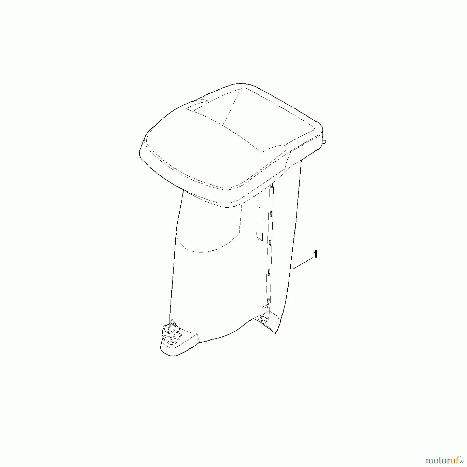 Viking Häcksler Benzin GB 460.1 A - Trichter