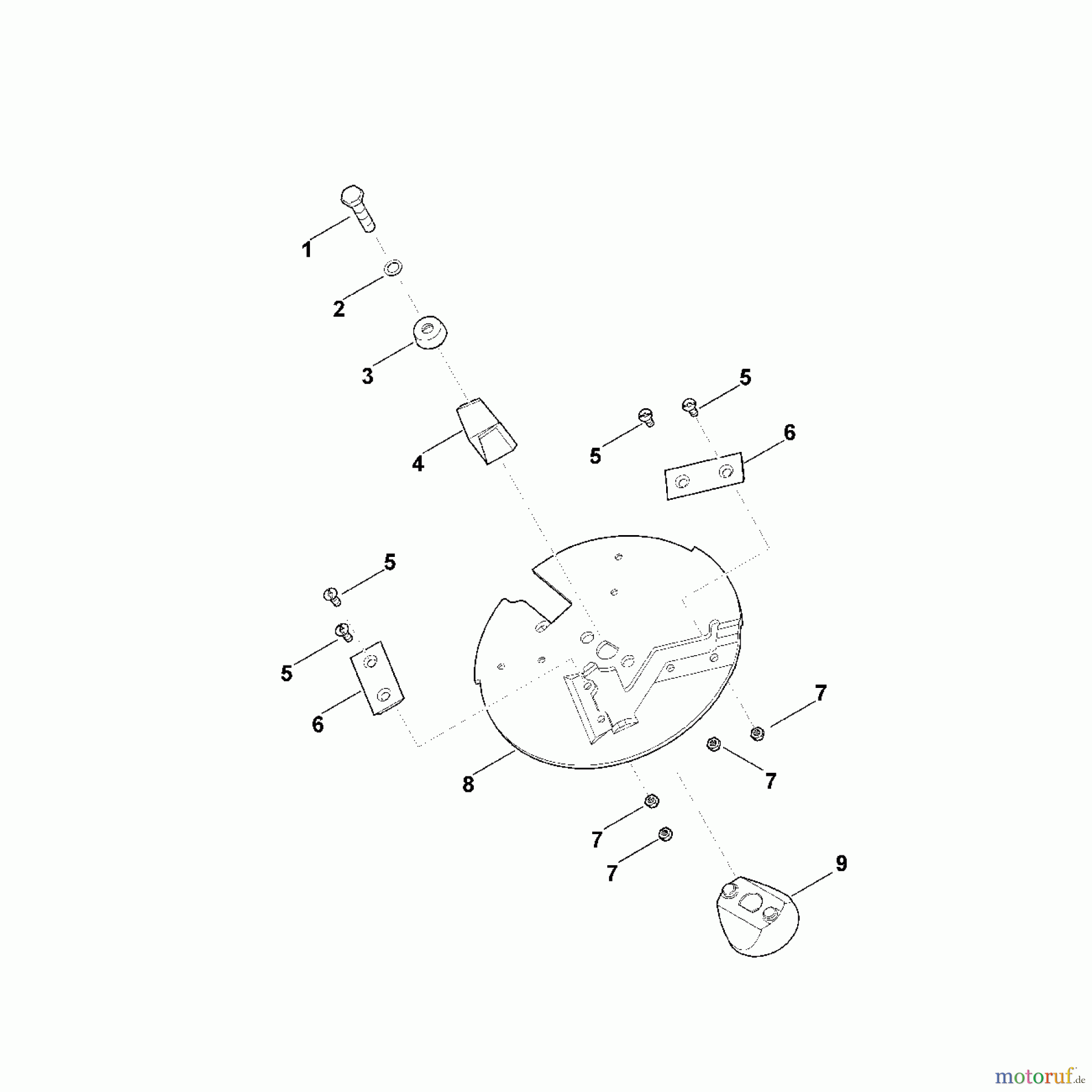 Viking Häcksler Elektro GE 260.1 S D - Messersatz