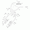 Viking Benzinrasenmäher MB 755.2 KS Ersatzteile B - Lenker Unterteil