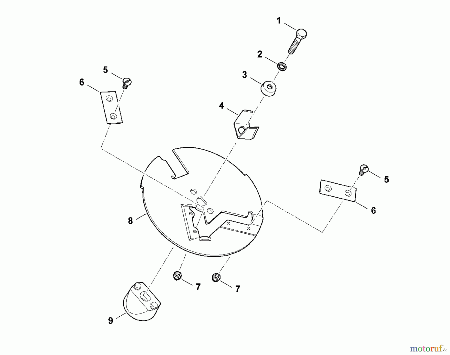  Viking Häcksler Elektro GE 150 D - Messersatz