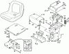Viking Aufsitzmäher MF 880 Ersatzteile E - Sitz