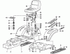Viking Aufsitzmäher MT 680 Ersatzteile N - Aufbauten