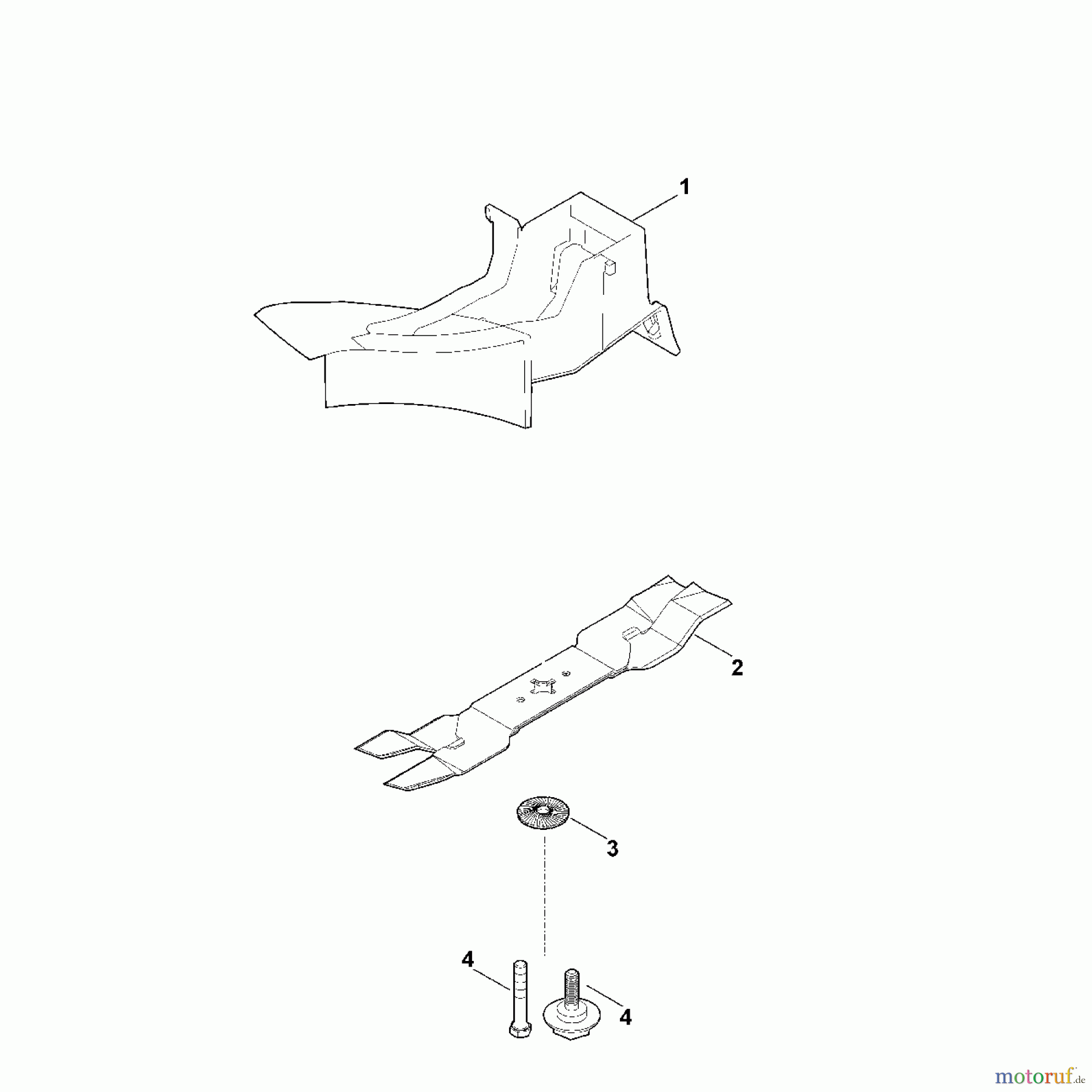 Viking Rasenmäher Zubehör Rasenmäher Mulchkitt AMK 043 A - Mulch Kit