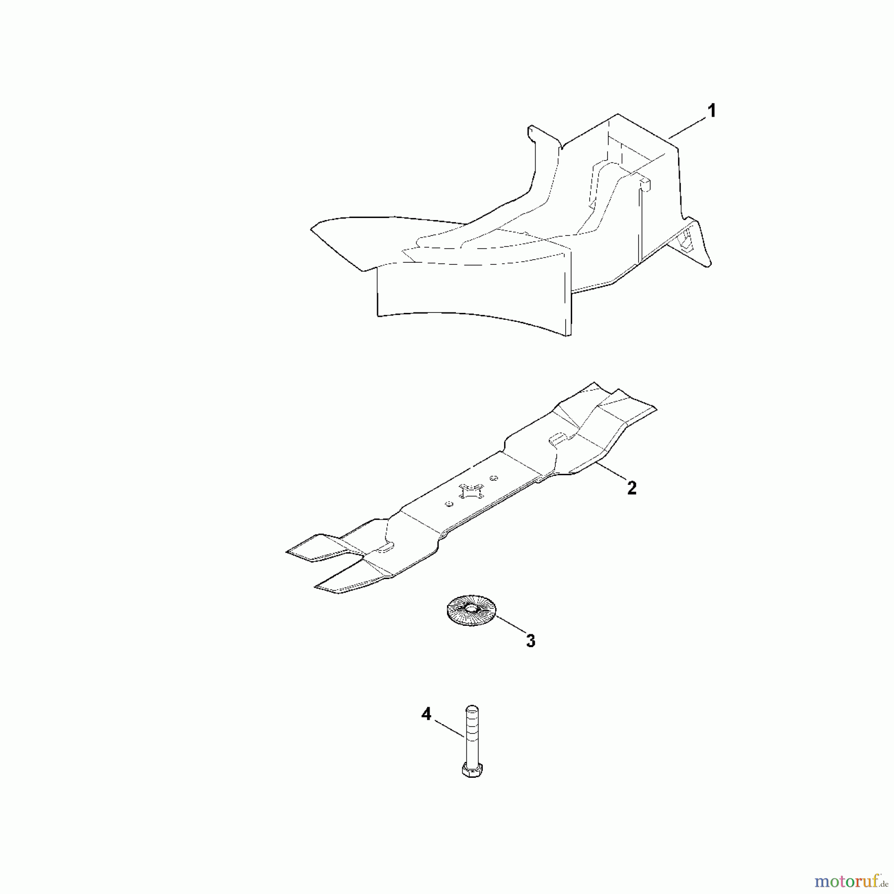 Viking Rasenmäher Zubehör Rasenmäher Mulchkitt AMK 048 A - Mulch Kit