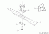 MTD 53 SPSBHW 12D-PH5L600 (2019) Ersatzteile Messer, Messeraufnahme, Mulchstopfen