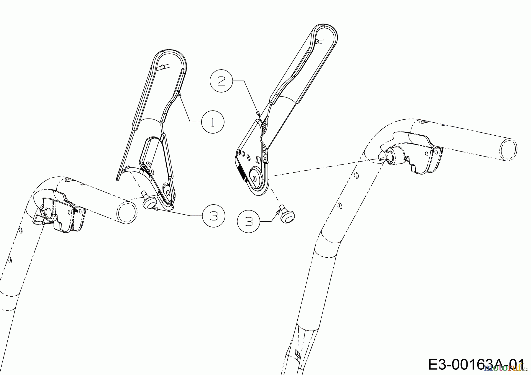 MTD Schneefräsen SMART M 61 31A-6BC2678 (2020) Kupplungshebel