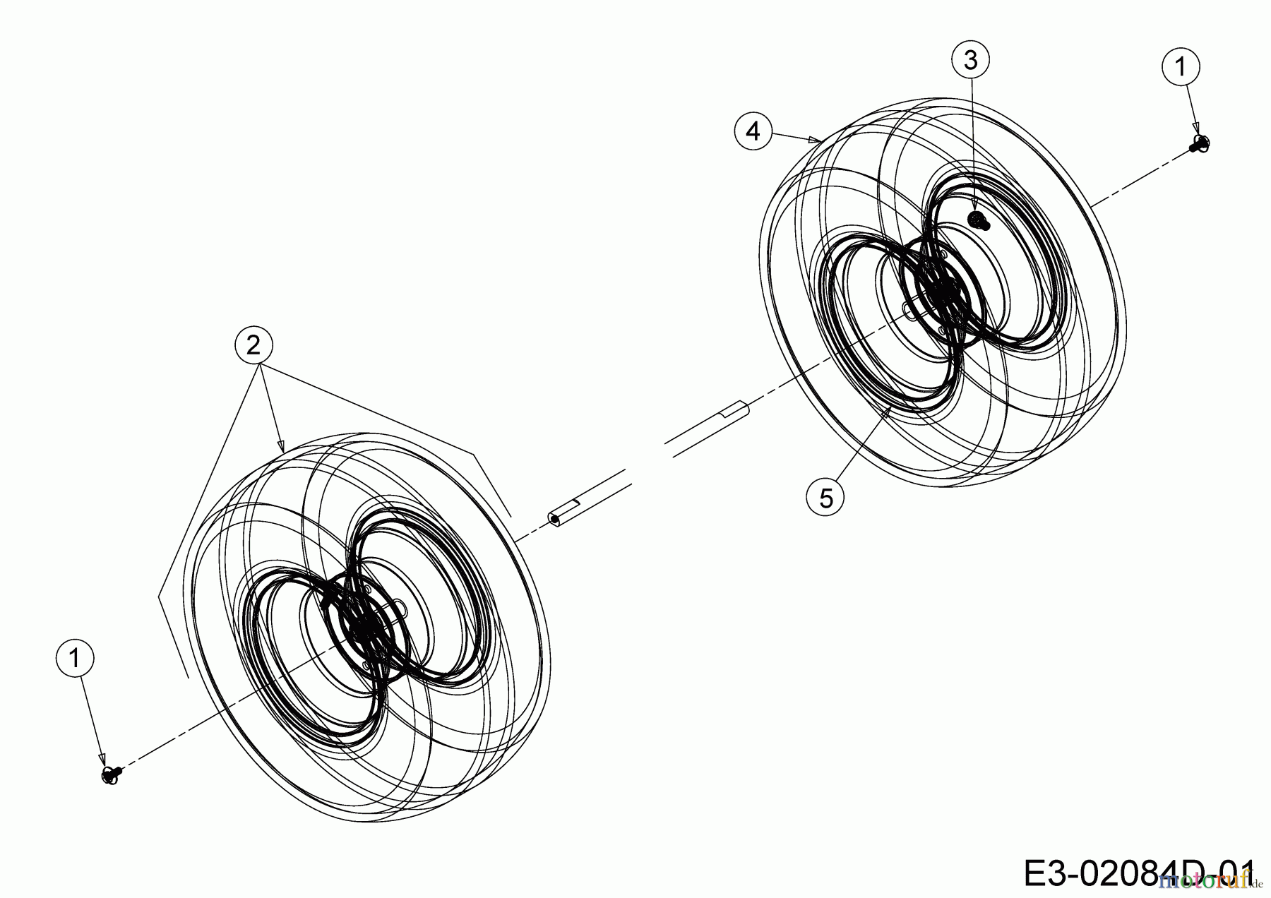 MTD Rasentraktoren DL 92 T 13I2765E677  (2019) Räder hinten 18x9.5
