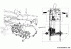 MTD LT 105 EXHK 13AG71KN682 (2019) Ersatzteile Bremsstange, Bypassstange, Hydrostat
