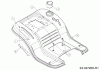 MTD Smart RF 130 H 13HH79KF600 (2019) Ersatzteile Sitzwanne