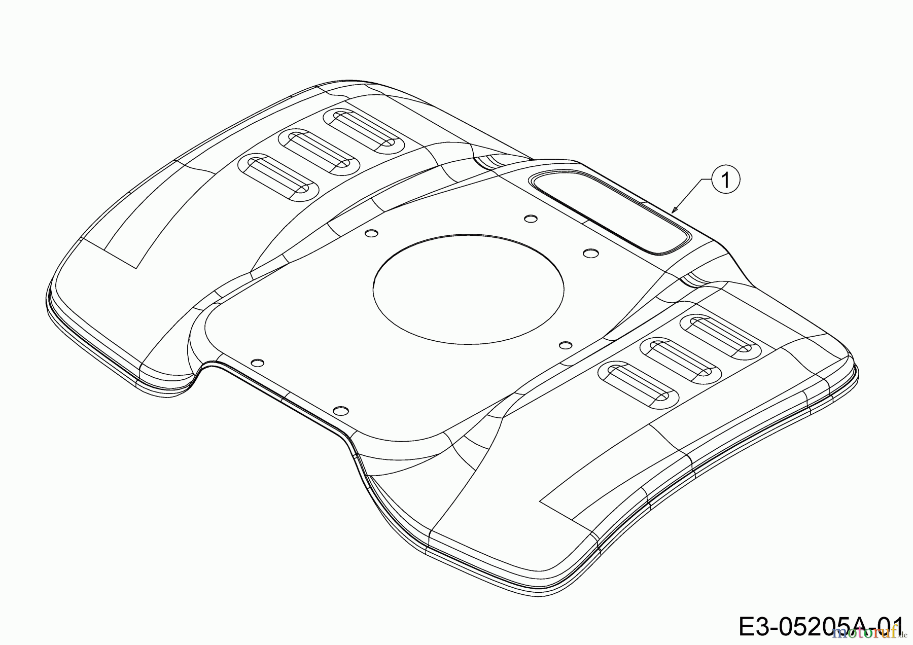 MTD Motorhacken T/245 21D-25MC678 (2019) Schutzschild