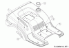 MTD LT 105 EXHK 13AG71KN682 (2019) Ersatzteile Sitzwanne