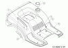MTD Smart RE 130 HM 13A271KE600 (2020) Ersatzteile Sitzwanne