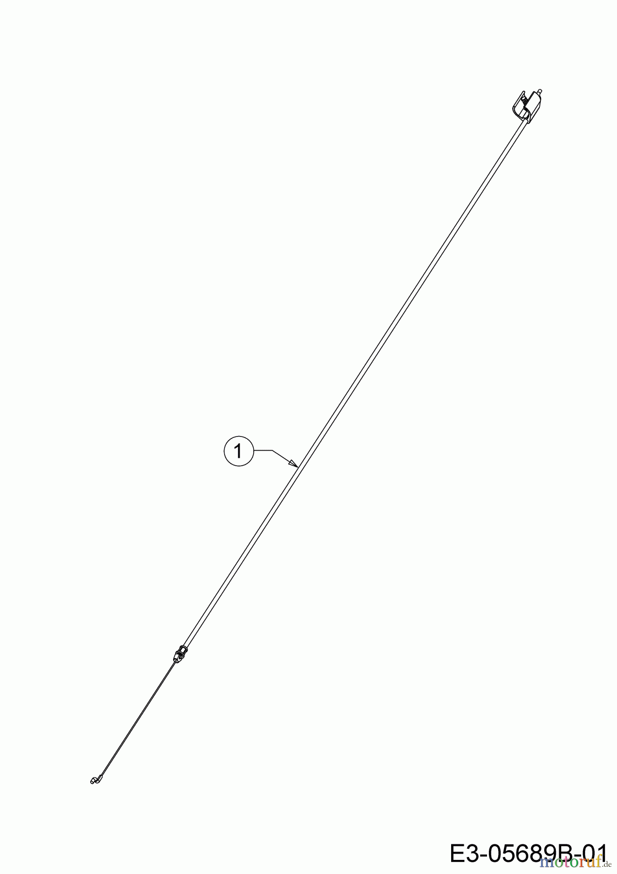 MTD Motormäher MTD 46 11A-J1SJ600 (2020) Bremszug