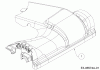 MTD Smart 53 MSPB 12A-A05D600 (2019) Ersatzteile Abdeckung Vorderachse