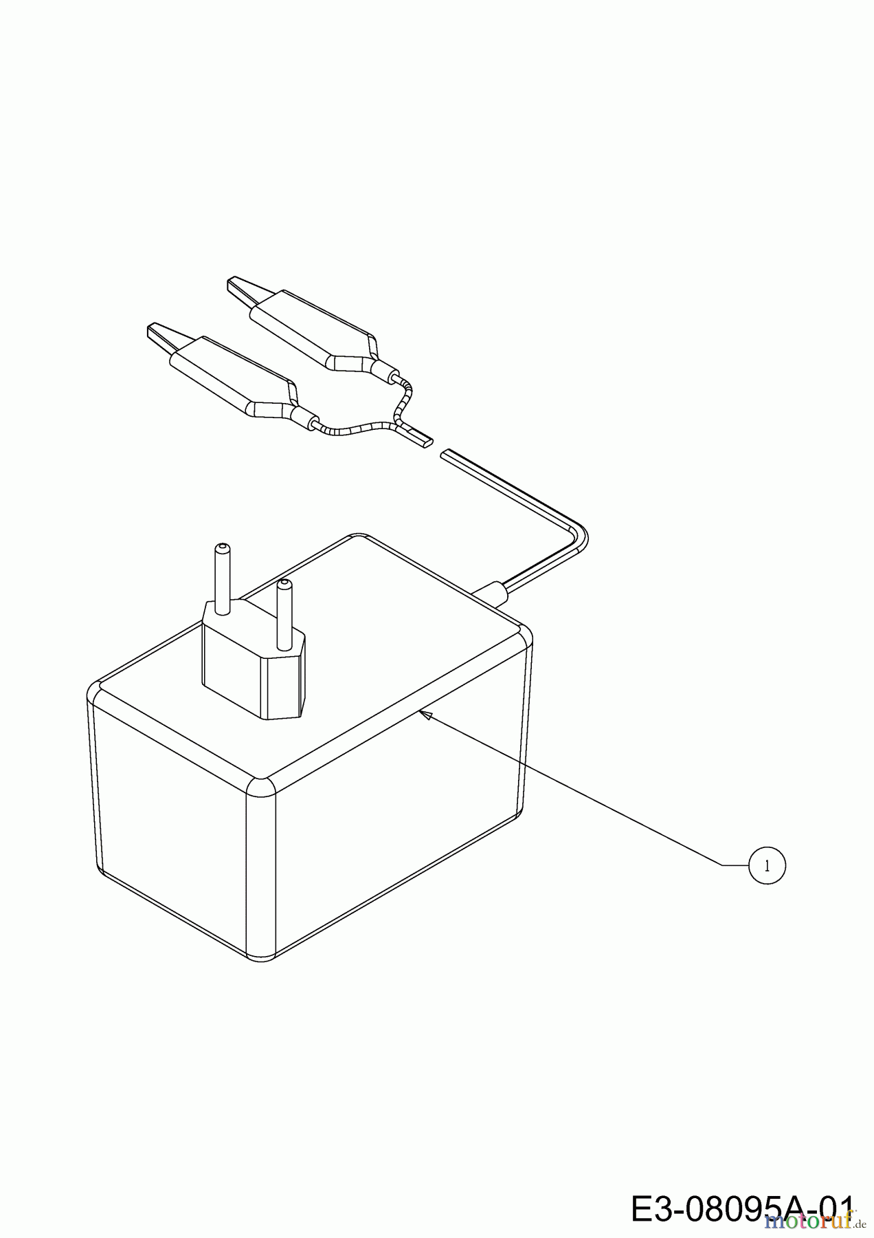  Bricolage Rasentraktoren INV A145107 LB 13AM79SG648  (2020) Batterieladegerät