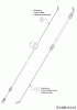 Mr.Gardener HW 46 BA-IS 12A-TNB9629 (2020) Ersatzteile Bremszug, Schaltzug