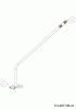 Black-Line BLK 7065 24B-812C683 (2019) Ersatzteile Verstellstange Kehrmaschine