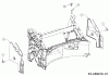 MTD 5350 HW 12B-PDJ6600 (2019) Ersatzteile Holmbracketten