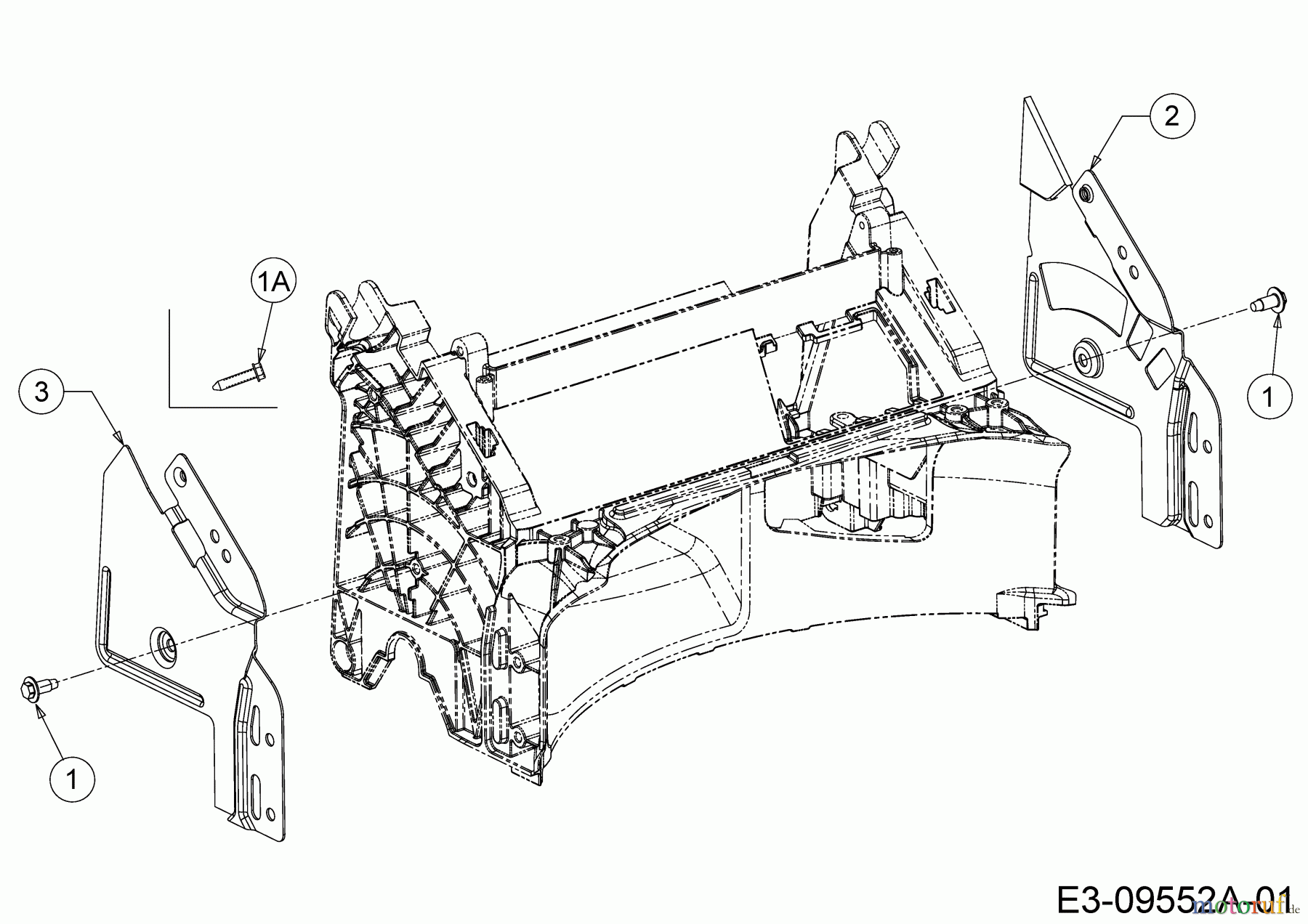 MTD Motormäher mit Antrieb 53 SPSBHW 12C-PF5L600 (2019) Holmbracketten