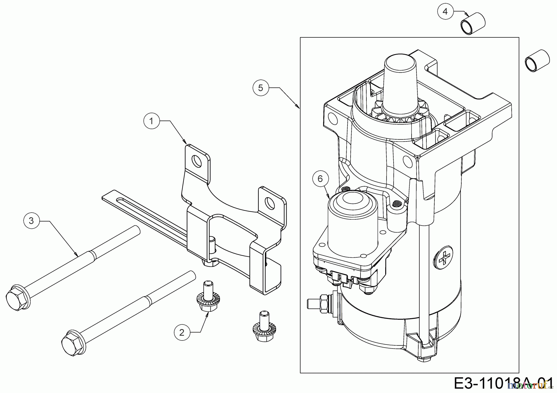 MTD-Motoren Vertikal 9Q78XU 752Z9Q78XU (2019) Elektrostarter