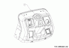 MTD LT 92R EXT 13AB77SE682 (2023) Ersatzteile Armaturenbrett Oberteil