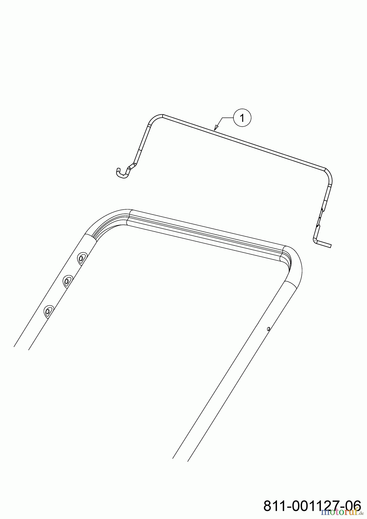 Troy-Bilt Motormäher TB 196 11A-B2ML309  (2023) Bremsbügel