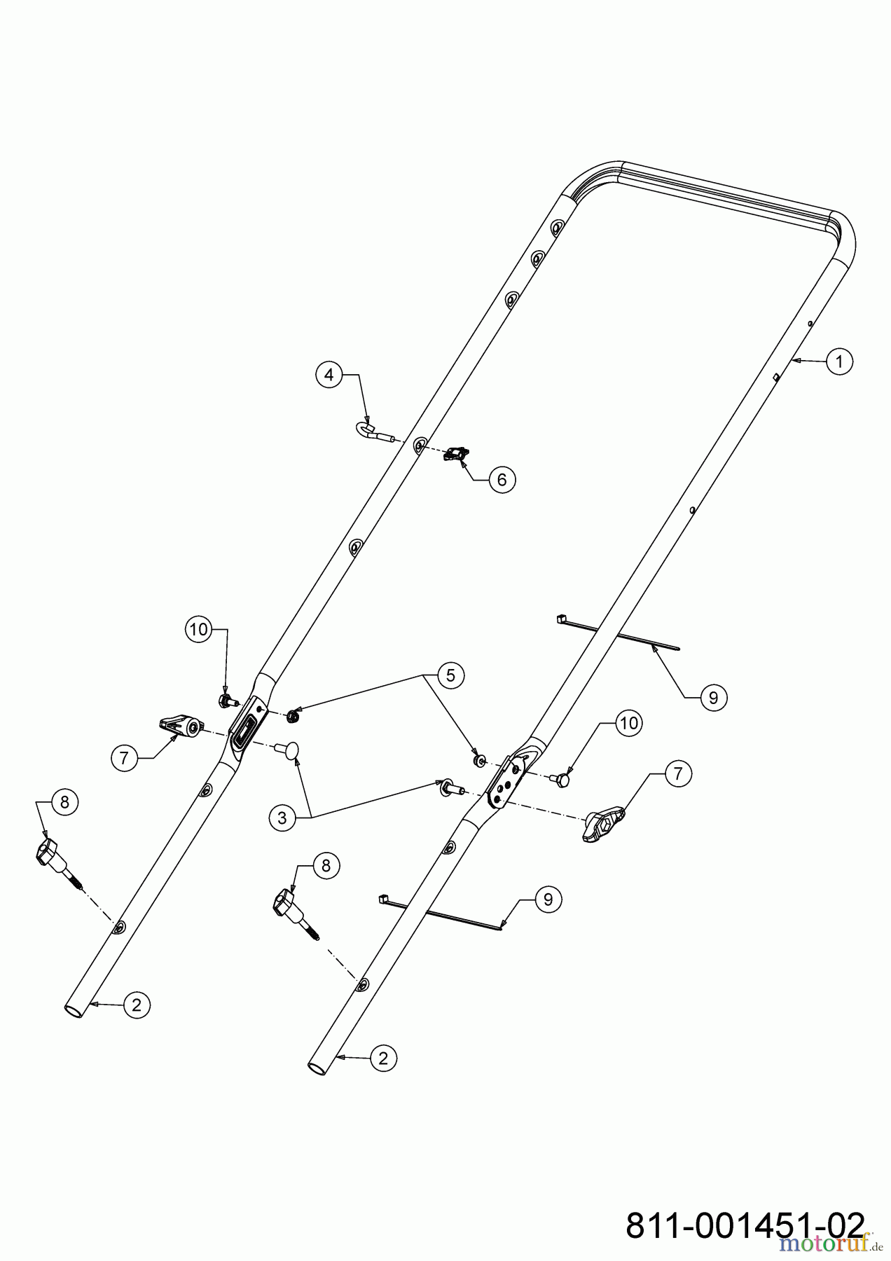  Troy-Bilt Motormäher TB 196 11A-B2ML309  (2023) Holm