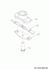 Troy-Bilt TB 196 11A-B2ML309 (2023) Ersatzteile Messer, Messeraufnahme