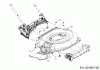 Troy-Bilt TB 196 11A-B2ML309 (2023) Ersatzteile Deflektor, Mähwerksgehäuse, Mulchklappe