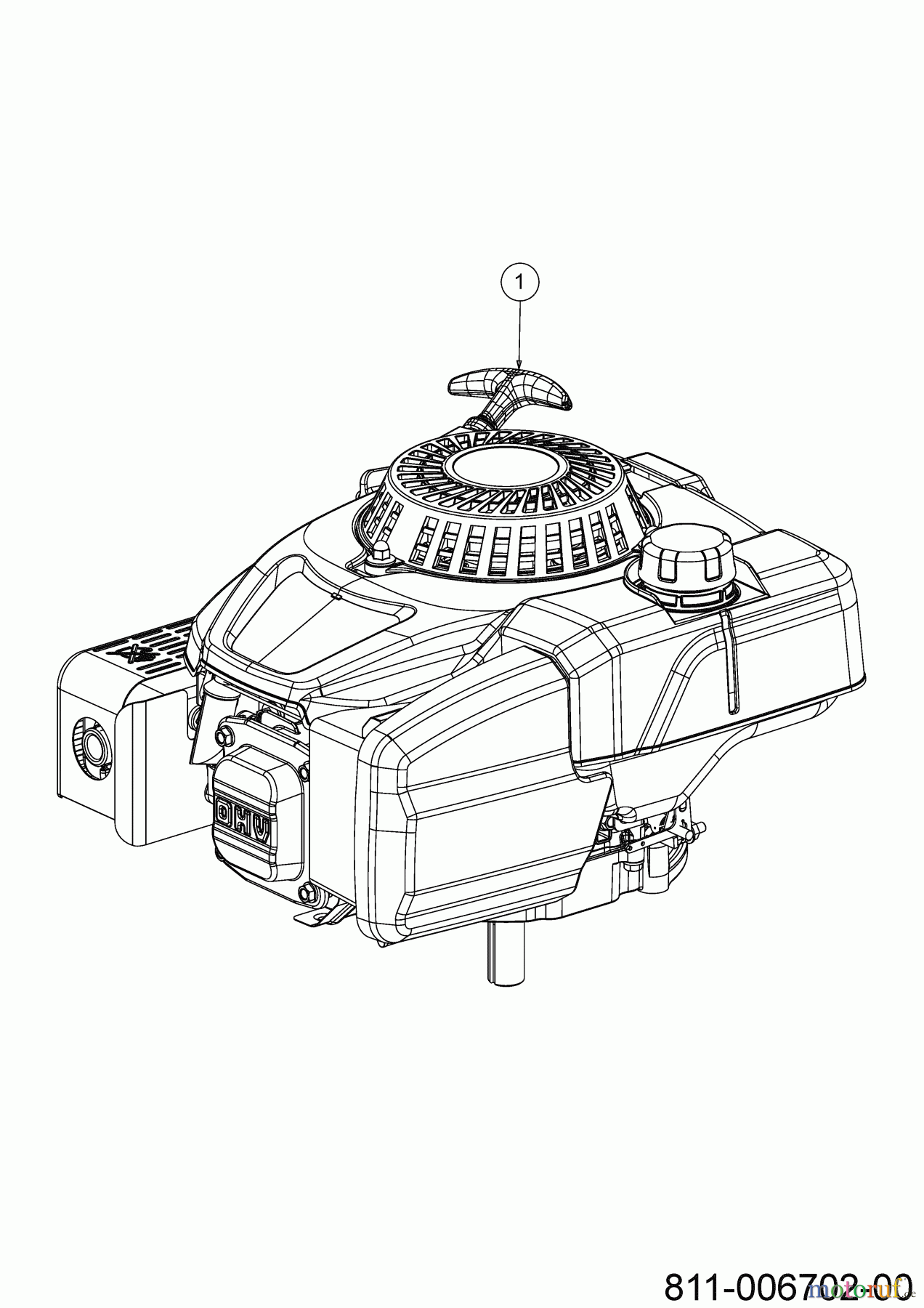 Troy-Bilt Motormäher TB 196 11A-B2ML309 (2023) Motor MTD