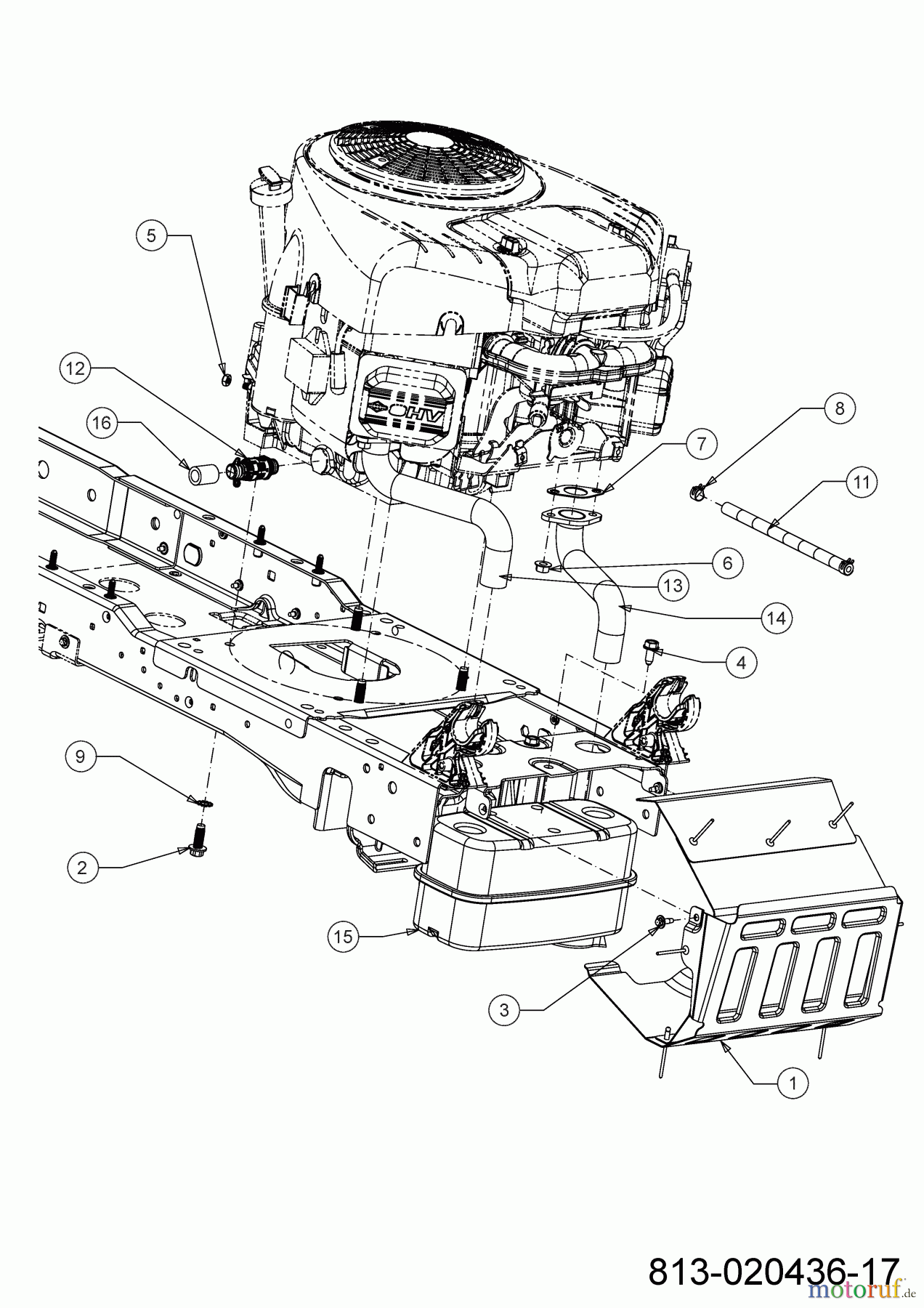 Greenbase Rasentraktoren V 222 I 13BAA1KR618 (2021) Motorzubehör
