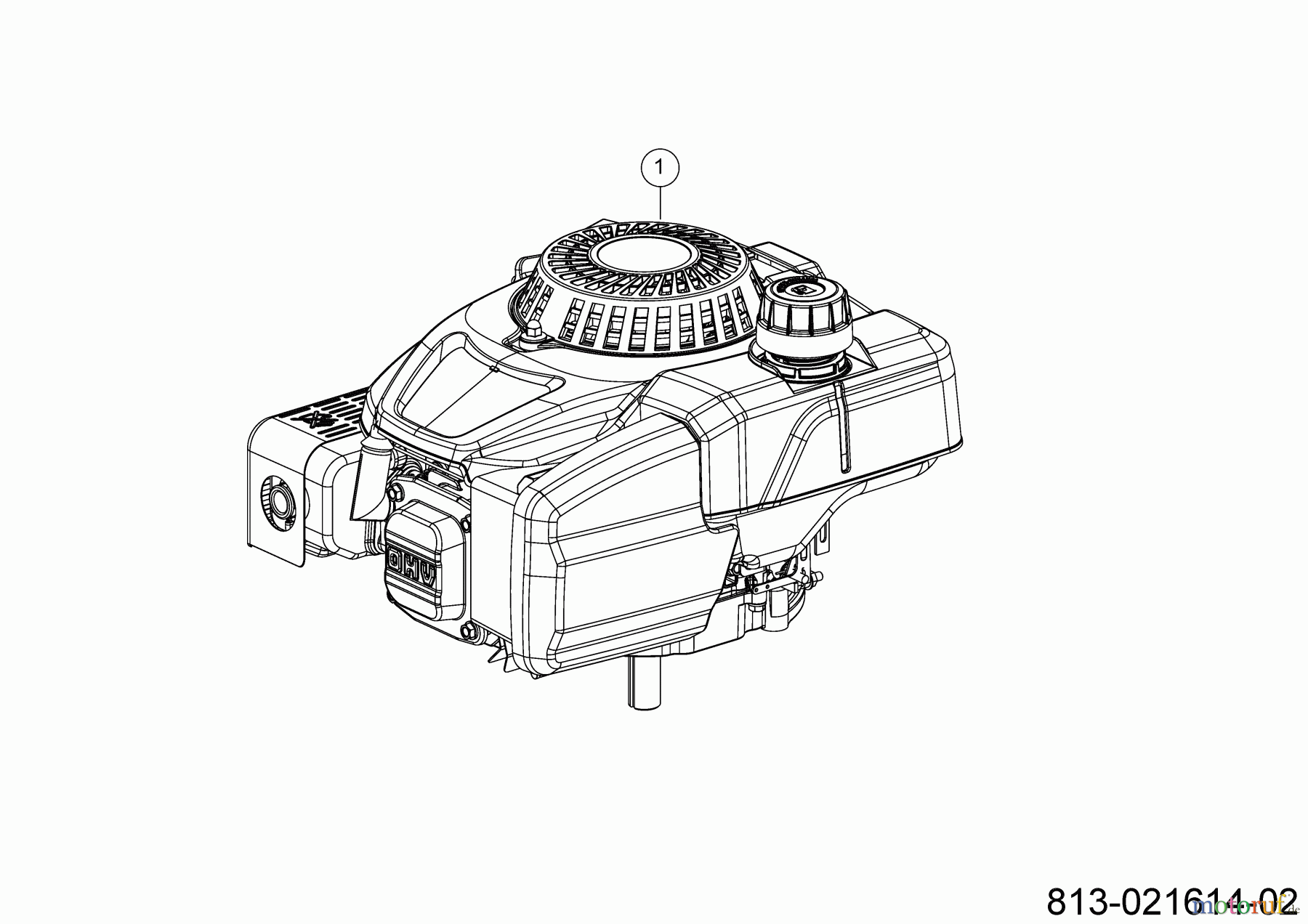 Troy-Bilt Rasentraktoren TB 60T-S SELECT 13AA26JC609 (2024) Motor