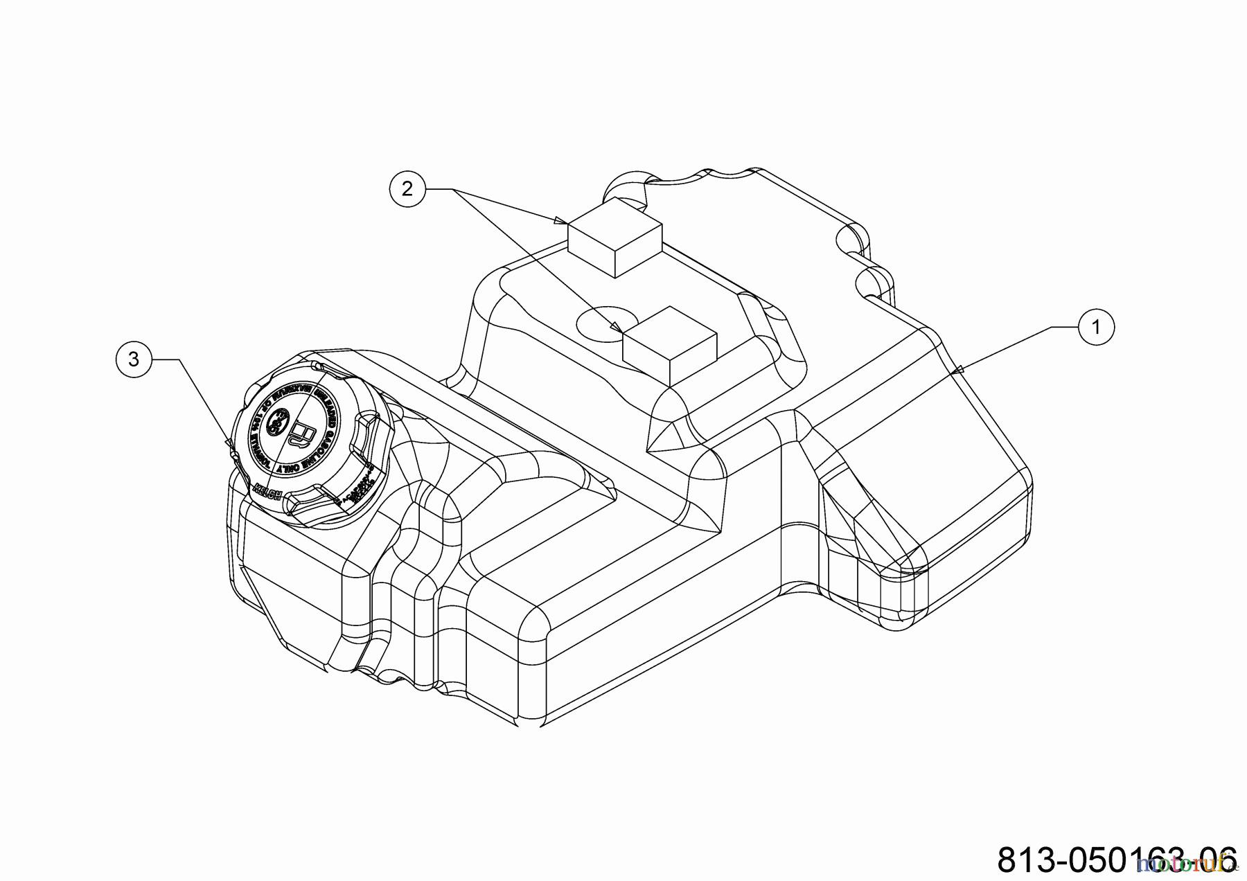  MTD Rasentraktoren Minirider 76 SDE 13C726JD600 (2023) Tank
