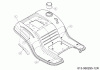 Troy-Bilt HORSE 107T-S 13AJ78BS609 (2023) Ersatzteile Sitzwanne