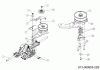 Craftsman LT 2000 13AJ77SG699 (2011) Ersatzteile Getriebe, Variator