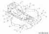 Troy-Bilt HORSE 107T-S 13AJ78BS609 (2023) Ersatzteile Abdeckungen Rahmen
