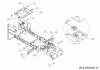 MTD POWER EDITION 1750 13A8715N683 (2022) Ersatzteile Rahmen