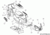 MTD LT 92R EXT 13AB77SE682 (2023) Ersatzteile Motorhaube