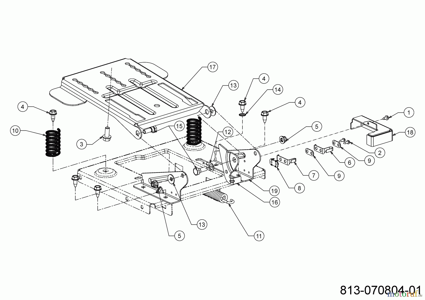  MTD Rasentraktoren LT 96 EXT 13BB76KF682 (2021) Sitzverstellung