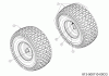 Bestgreen BG 96 SBK 13C776SF655 (2022) Ersatzteile Räder vorne 13x5