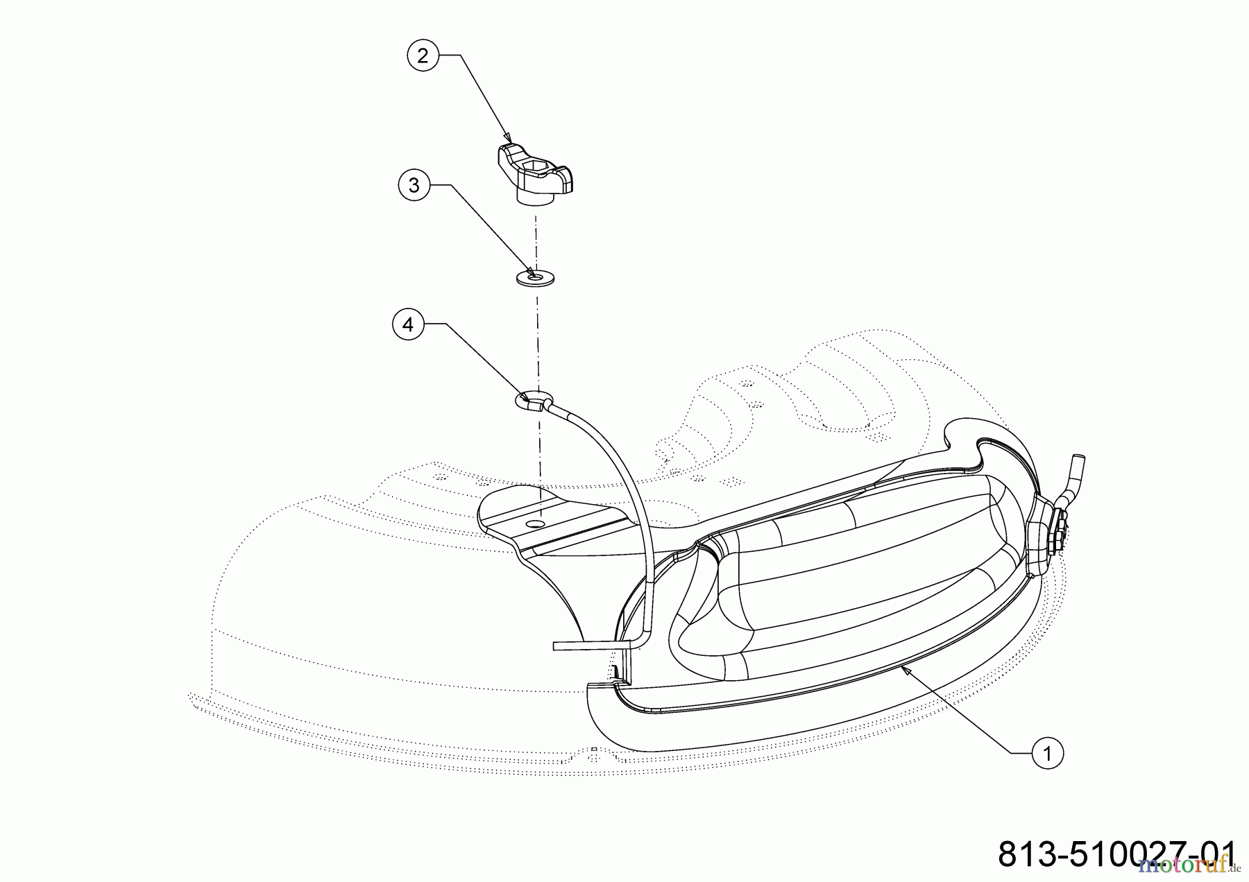 MTD Rasentraktoren Smart RG 145 13A877SS600 (2023) Mulch Kit