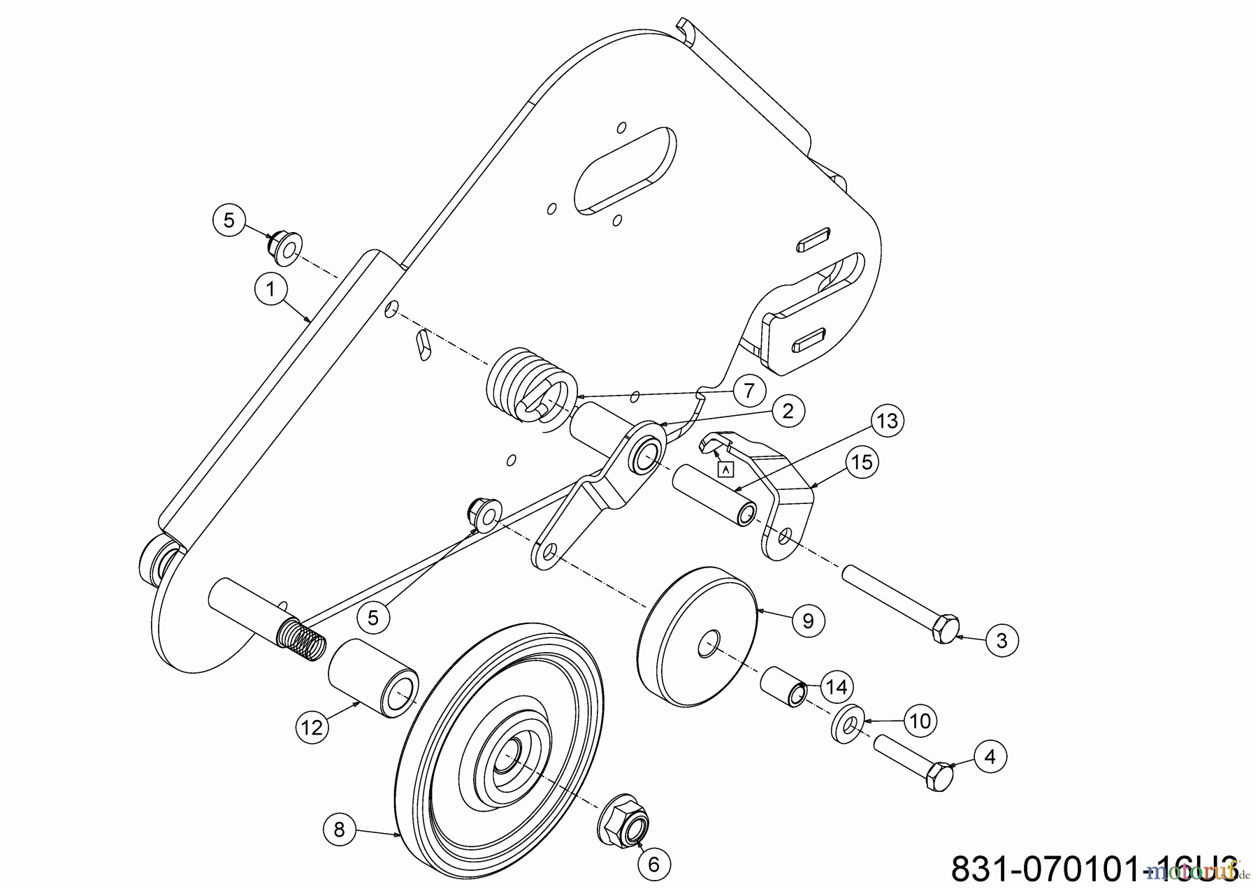  MTD Schneefräsen Optima ME 66 T 31AY7FS3678 (2023) Raupenantrieb links