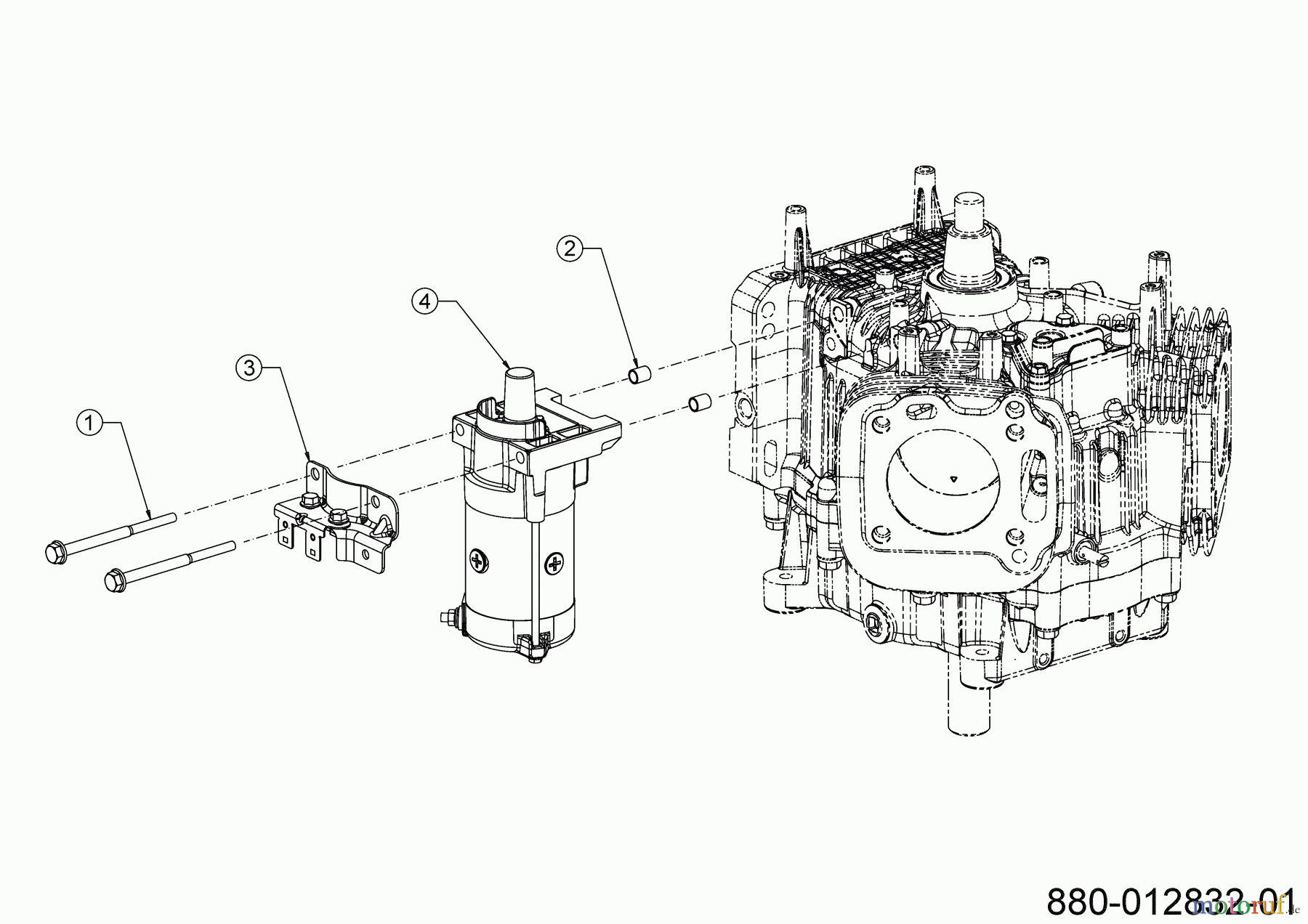 MTD-Motoren Vertikal 8Q78XW 752Z8Q78XW (2020) Elektrostarter
