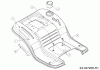MTD Optima LG 200 H 13BJ79KG678 (2022) Ersatzteile Sitzwanne