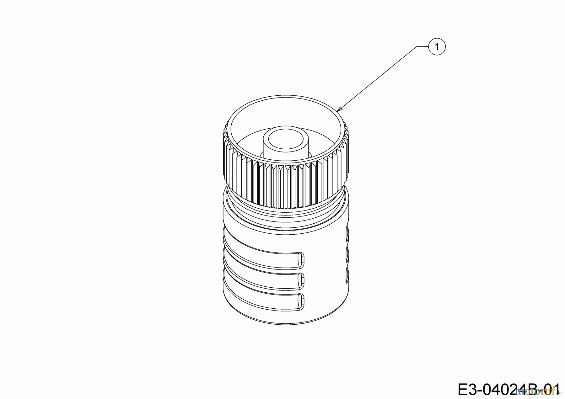 Troy-Bilt Rasentraktoren TB 76T-R 13A726SD609 (2024) Waschdüse