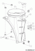 MTD SMART M 61 31A-6BE2678 (2023) Ersatzteile Adapter für Auswurfschacht