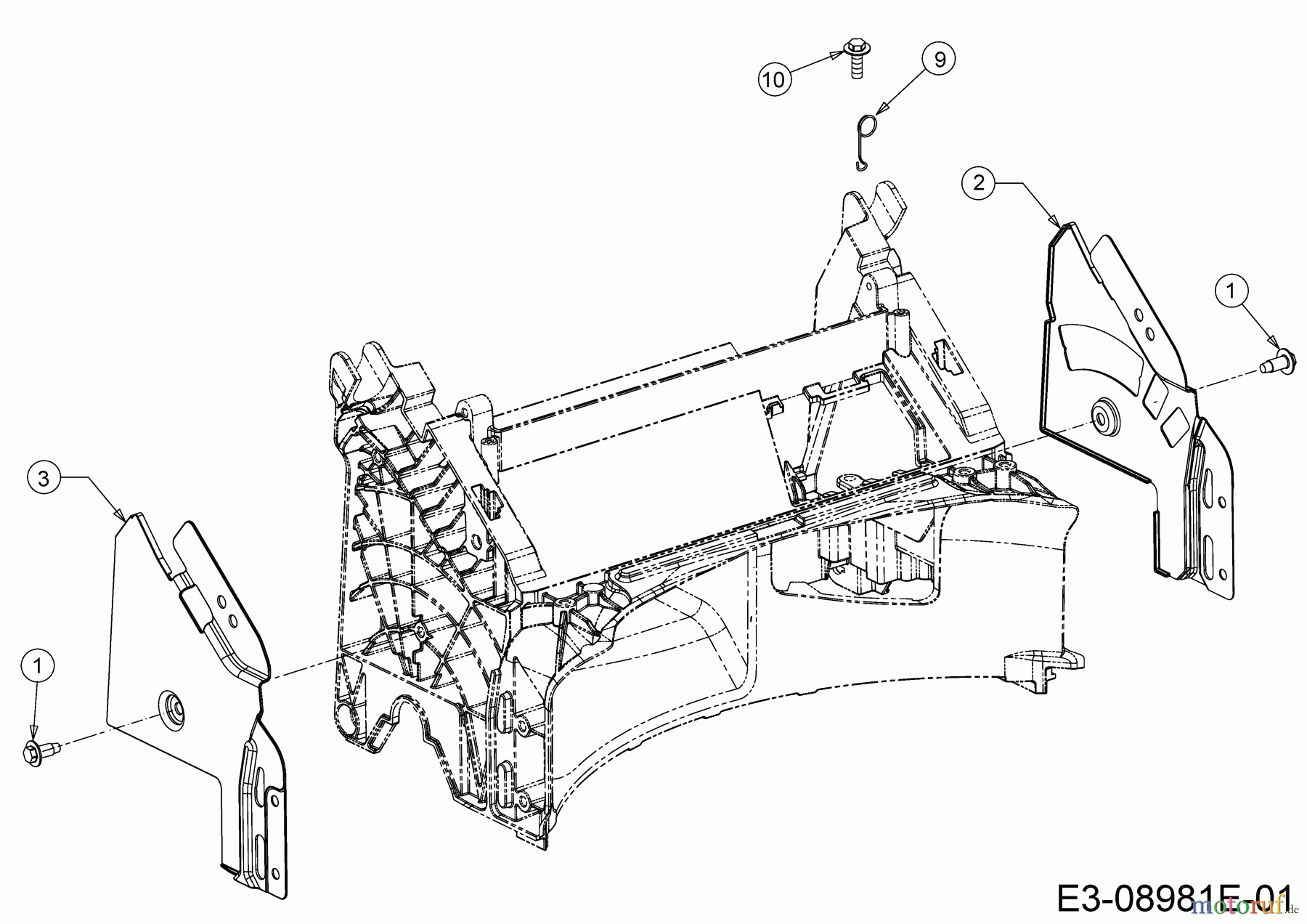 MTD Motormäher mit Antrieb 5350 HW 12C-PD2E600 (2021) Holmbracketten