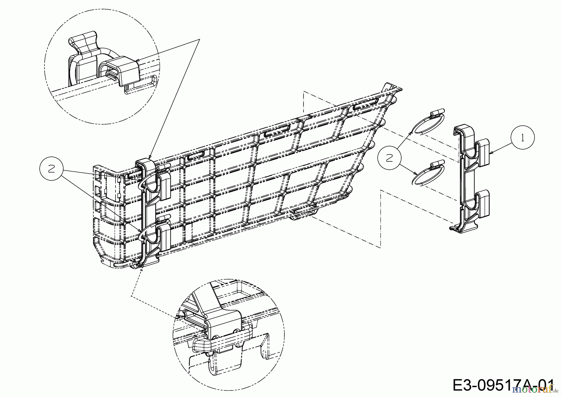 MTD Zubehör Zubehör handgeführte Geräte Gartenwagen / Schubkarren Hauler - Geräteträger 19A40030OEM (2019) Grundgerät