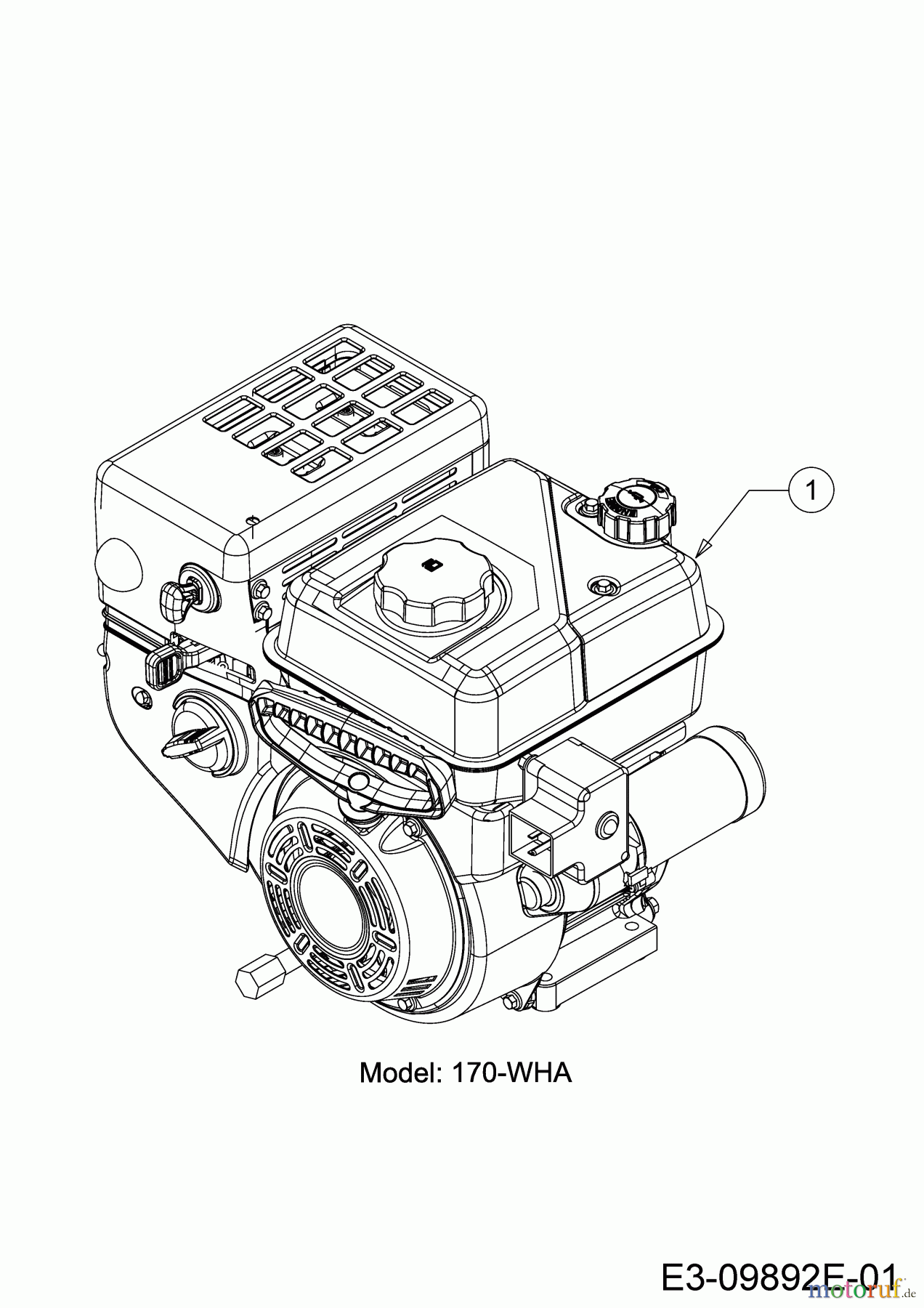  MTD Schneefräsen SMART M 61 31A-6BE2678 (2023) Motor